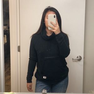 Nike funnel neck sweatshirt - black